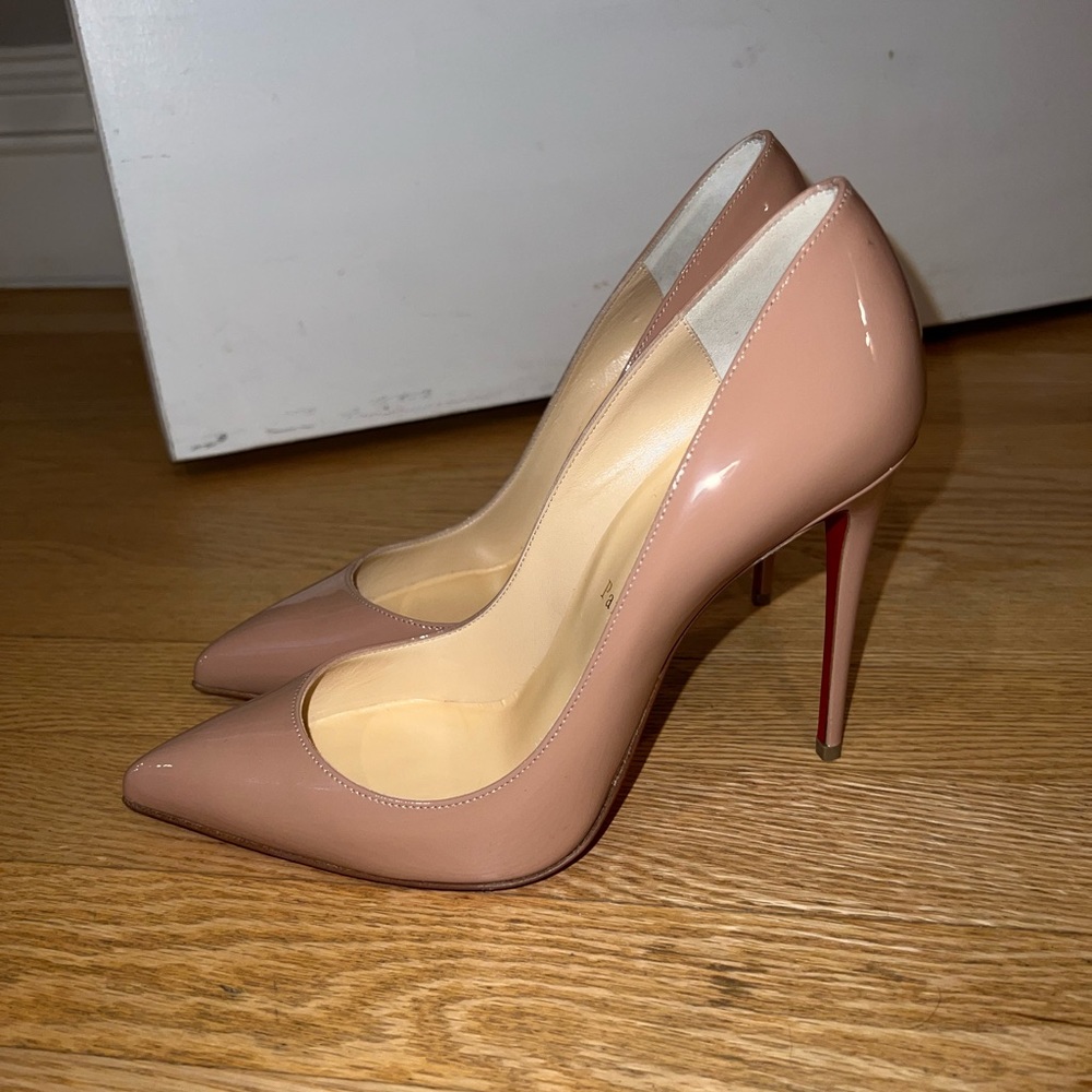 Christian Louboutin Pigalle Nude Patent